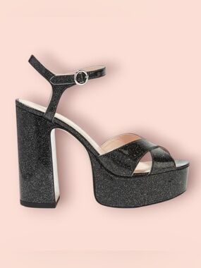 MARC JACOBS Glitter Lust Platform Heels